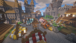 Minecraft Mittelalter Stadt
