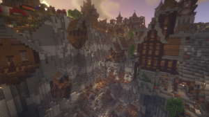 Minecraft Steampunky Stadt